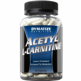L-Карнитин Dymatize Acetyl L-Carnitine 500mg, 90 капсул