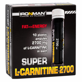 L-Карнитин Ironman Super L-Carnitine 2700мг 1флак*25мл