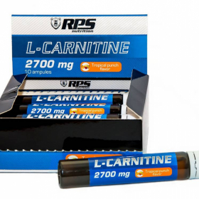 L-Карнитин L-Carnitine 2700 RPS Nutrition 25 мг 10 шт, Пунш Ош