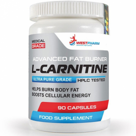 L-Карнитин WESTPHARM L-Carnitine 500mg 90 капсул Ош