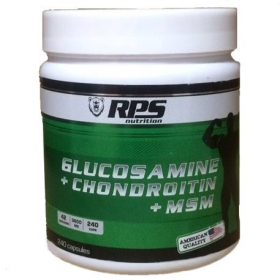 Препарат для суставов RPS Glucosamine+Chondroitin+MSM. 240 кап Ош