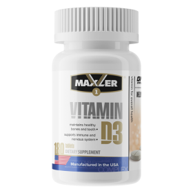Витаминный комплекс Maxler vitamin D3 180 таблеток