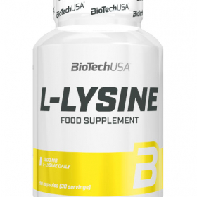Аминокислоты BioTech L-Lysine, 90 капсул Ош