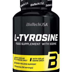 Аминокислоты BioTech L-Tyrosine 100 капсул