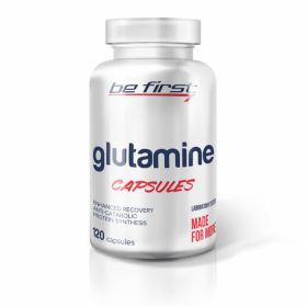 Аминокислоты Be First Glutamine Capsules 120 капсул Ош