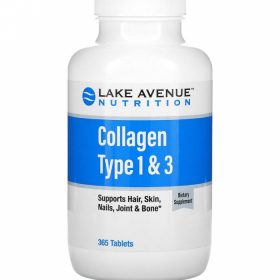 Препарат для суставов Lake Avenue Nutrition Super Collagen+C 1000 мг 60 таблеток Ош