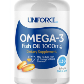 Омега кислоты UNIFORCE Omega-3 1000 mg 120 капсул Ош