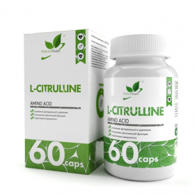 Аминокислоты NaturalSupp L-Citrulline 60 капсул Ош