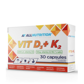 Витаминный комплекс All Nutrition Vitamin D3+K2 30 капсул