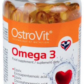 Омега кислоты Ostrovit OMEGA 3 90 капсул Ош