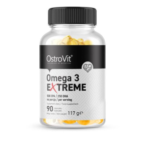 Омега кислоты Ostrovit Omega 3 Extreme 90 капсул