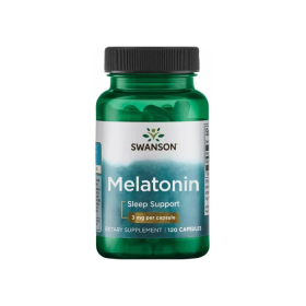Мелатонин Swanson 3 mg 120 капсул Ош