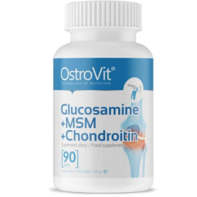 Препарат для суставов Ostrovit Glucosamine Chondroitin Msm 90 таблеток