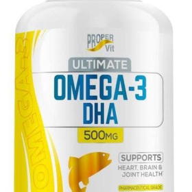Омега кислоты Proper Vit Ultimate Omega 3 DHA Triglyceride Form 500mg 90 капсул