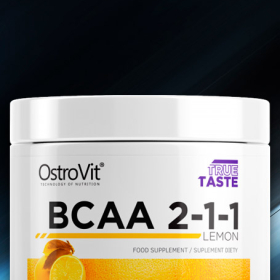 Аминокислоты Ostrovit BCAA 200 г много вкусов
