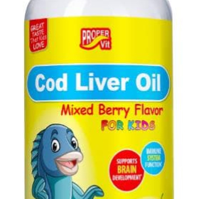 Омега кислоты Proper Vit for Kids Cod Liver Oil Mixed Berry Flavor 236 мл