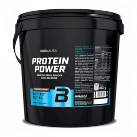 Протеин BioTech Protein power bucket 4000 гр много вкусов