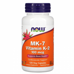 Витаминный комплекс Now Foods Витамин K-2 100 мкг капсул