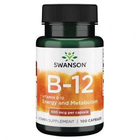 Витаминный комплекс Swanson Vitamin B-12 500 mcg 100 капсул