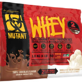 Протеин Mutant Whey 2в1 1816 гр много вкусов
