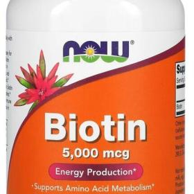 Витаминный комплекс Now Biotin 5000 mcg 120 капсул