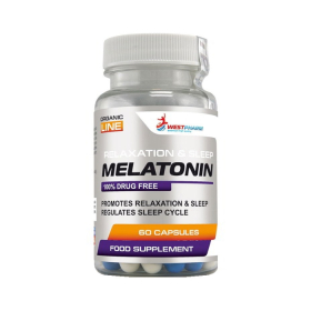 Мелатонин WestPharm - Melatonin 10mg 60 капсул