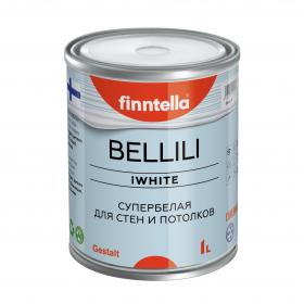 Краска интерьерная Gestalt BELLILI (0.9л) (Супербелая для потолков 4D эффект)