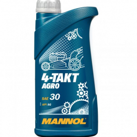 Масло моторное для 4-х тактных двигателей MANNOL 4-TAKT AGRO SAE 30 1л
