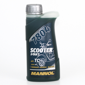 Моторное масло для мотоциклов MANNOL 7804 SCOOTER 2-TAKT 0.5л