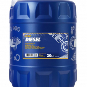 Минеральное моторное масло MANNOL DIESEL SAE 15W-40 20л