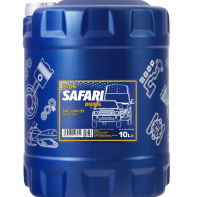 Минеральное моторное масло MANNOL SAFARI SAE 20W-50 10л