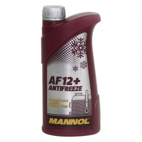 Антифриз MANNOL Antifreeze AF12+ (Концентрат красный) 1л