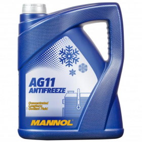 Антифриз MANNOL Antifreeze AG11 (синий) 5л Ош