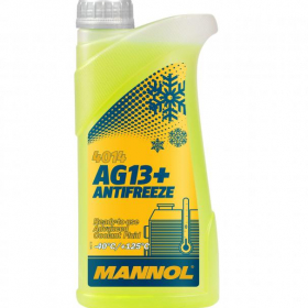 Антифриз MANNOL Antifreeze AG13+ (-40°C) Advanced жёлтый 1л Ош