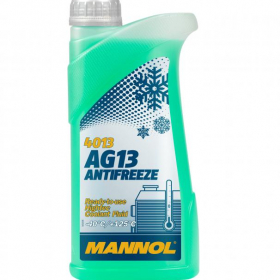 Антифриз MANNOL Antifreeze AG13 (-40°C зеленый) 1л Ош