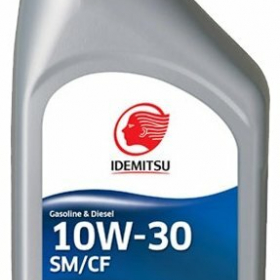 Полусинтетическое моторное масло IDEMITSU 10W30 1л