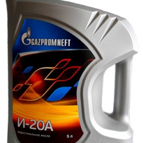 Индустриальное нелегированное масло Gazpromneft И-20А 5 л Ош