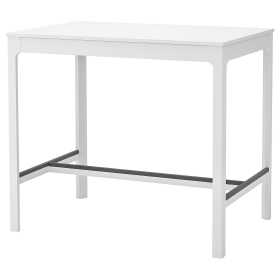 Барный стол, белый, 120x80 см, ИКЕЯ ЭКЕДАЛЕН
