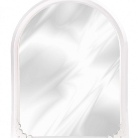 Зеркало в рамке (495*390)мм (уп.6) (белый) Ош