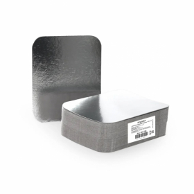Алюминиевые формы без индивидуальной упаковки / Крышка для 402-675 / 100 шт. в уп / 1200шт в кор Ош