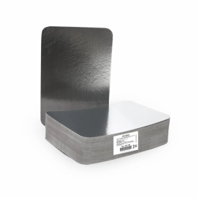 Алюминиевые формы без индивидуальной упаковки / Крышка для 402-707 / 100 шт. в уп / 600шт в кор Ош