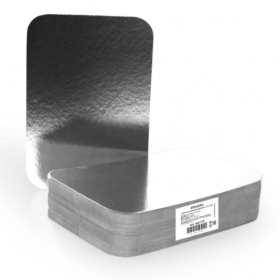 Алюминиевые формы без индивидуальной упаковки / Крышка для 410-008 / 100 шт. в уп / 600шт в кор Ош