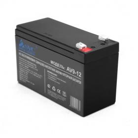 Батарея SVC 12В х 9Ач (AV 9-12), Черный Ош
