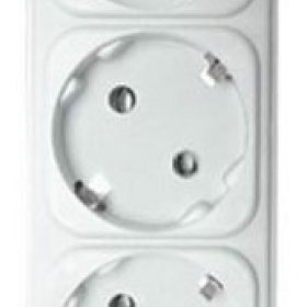 Сетевой фильтр Centek СТ-8901-6-4,5 White (белый) 6 розеток, 4,5 м,