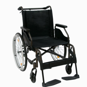 Инвалидная коляска с регулир. угла наклона спинки и подножек 514 A, литые задние колеса Ош