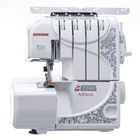 Швейная машина JANOME ArtDecor 724D (оверлок) Ош