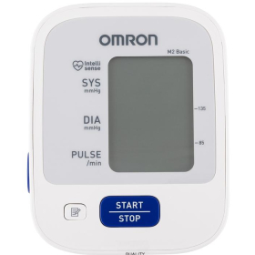 Тонометр автоматический OMRON М2 BASIC ARU манжета 22-32 см, адаптер