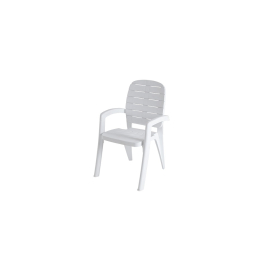 Кресло пластиковое Прованс арт.3728-МТ001 (белое)