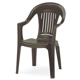 Кресло пластиковое Фламинго арт.ФЛ-МТ003 (шоколад)