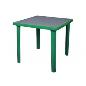 Стол пластиковый арт.СП-МТ015 квадратный (зеленый) Ош